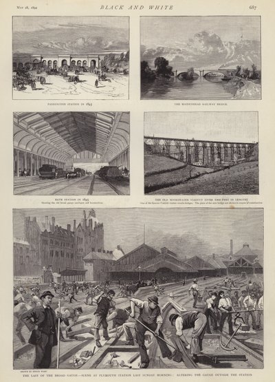 Die Great Western Railway (GWR) von Enoch Ward