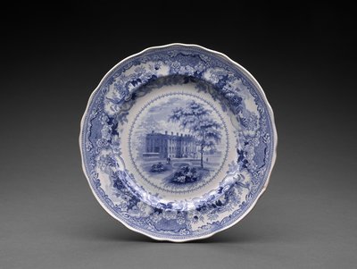 Teller, ca. 1831-46 von Enoch Wood and Sons