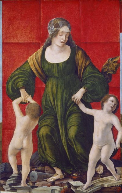 Frau von Hasdrubal und ihre Kinder, ca. 1490-3 von Ercole de Roberti