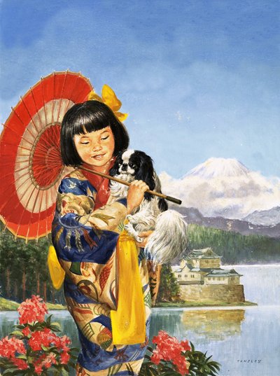 Japanischer Chin-Chin von Eric Tansley