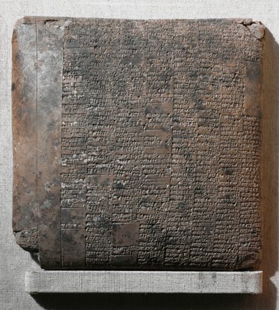 Jahresbericht über die Produktion von Holz und Schilf aus der Stadt Unna, datiert im Jahr 4 der Herrschaft von Bur-sin von Erich Lessing