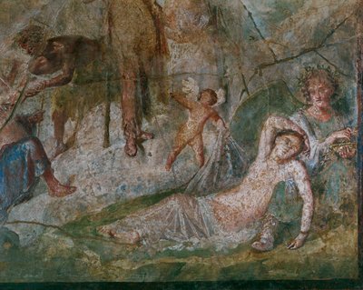 Ariadne und Dionysos auf der Insel Naxos von Erich Lessing