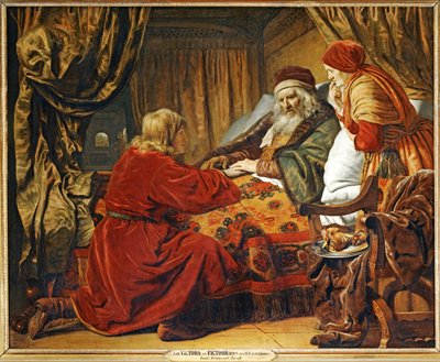 Isaak segnet Jakob von Erich Lessing