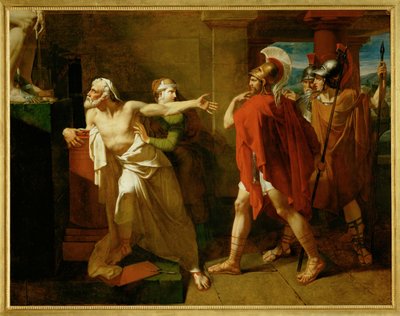 Der Tod des Demosthenes. Großer Preis der Akademie 1805 von Erich Lessing