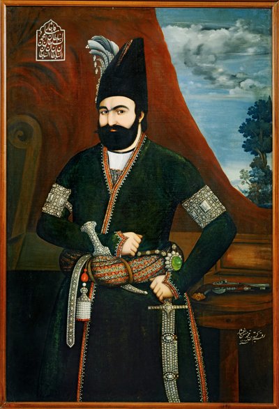 Porträt von Muhammad Shah Qajar, König von Persien von Erich Lessing
