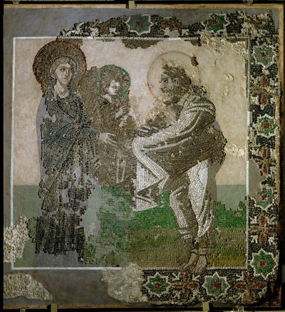 Darstellung im Tempel, aus der Apsis der Kalenderhane-Moschee von Erich Lessing