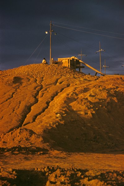 Zinnmine auf dem Jos-Plateau, Nigeria, Afrika von Erich Lessing