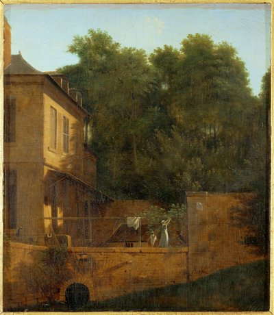Ansicht bei Essonne, nahe Corbeil von Erich Lessing
