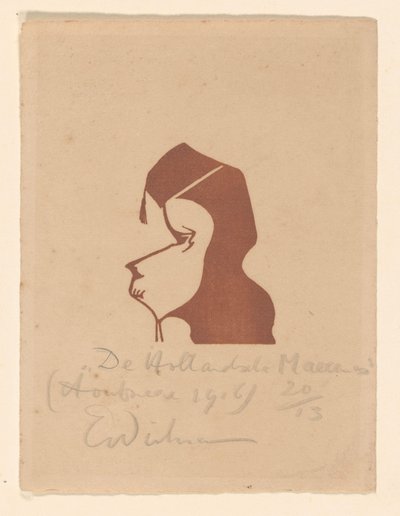 Der holländische Mäzen von Erich Wichmann (signed by artist)