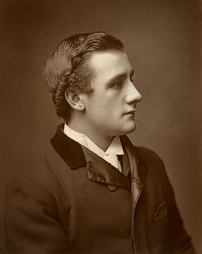 Fuller Mellish, britischer Schauspieler, 1887 von Ernest Barraud