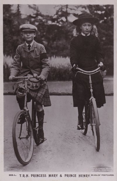Ihre Königlichen Hoheiten Prinzessin Mary und Prinz Henry von Ernest Brooks