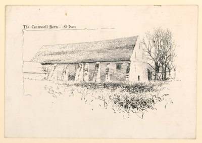 Die Cromwell-Scheune, St. Ives von Ernest Clifford Peixotto