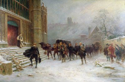 Das Begräbnis von König Karl I. - St. George