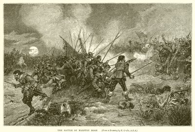 Die Schlacht von Marston Moor von Ernest Crofts