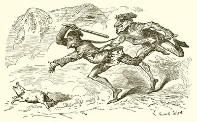 Der Spaßmacher und der Bauer von Ernest Henry Griset