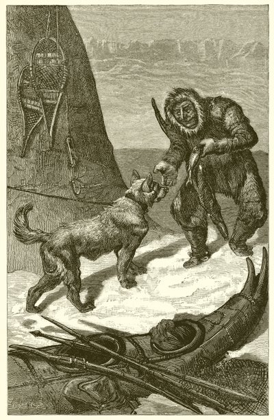 Der Dieb und der Hund von Ernest Henry Griset