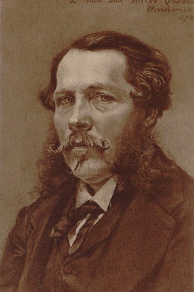 Porträt des Pianisten und Komponisten Alfred Quidant von Jean Louis Ernest Meissonier