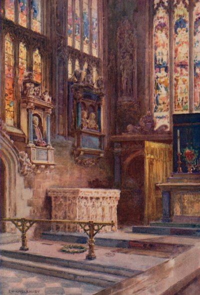 Shakespeares Grab und Denkmal von Ernest William Haslehust