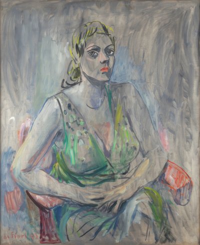 Porträt einer Frau von Ernesto de Fiori