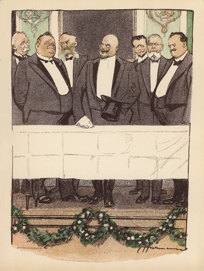 Illustration für Berliner Balle von Rideamus von Ernst (after) Heilemann