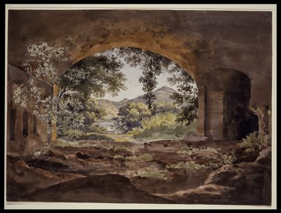 Kanal des Albaner Sees von Ernst Fries