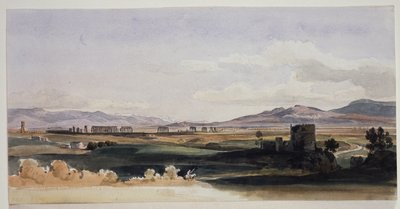 Römische Campagna und das Albaner Gebirge von Ernst Fries
