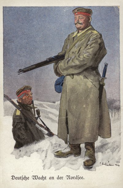 Deutsche Wache an der Nordsee, Erster Weltkrieg von Ernst Heilemann