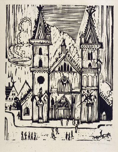 Basler Münster von Ernst Ludwig Kirchner