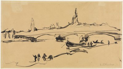 Blick auf Dresden von Ernst Ludwig Kirchner