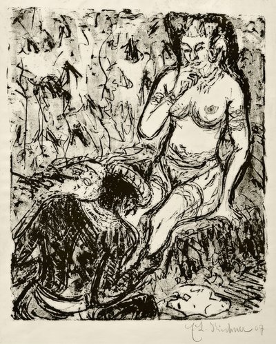 Die Huldigung von Ernst Ludwig Kirchner
