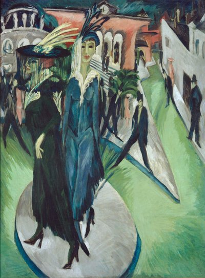 Potsdamer Platz von Ernst Ludwig Kirchner