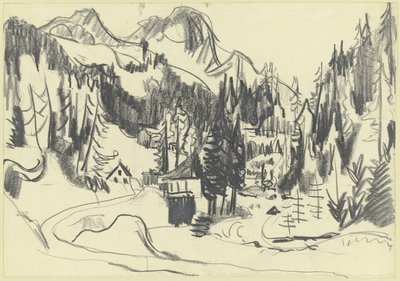 Sertigtal von Ernst Ludwig Kirchner