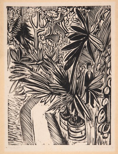 Gewächshaus. Jena von Ernst Ludwig Kirchner