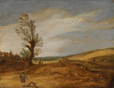 Ein Blick in die Dünen von Esaias I van de Velde