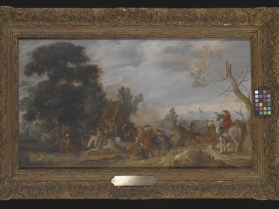 Das Gefecht von Esaias I van de Velde