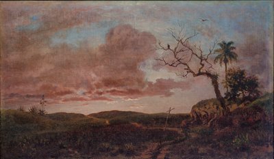 Das Kreuz auf der Straße von Esteban Chartrand