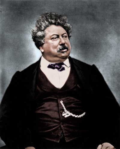 Alexandre Dumas der Ältere, französischer Romanautor und Dramatiker von Etienne Carjat