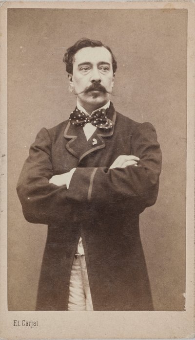 Porträt des Malers Alfred Stevens von Etienne Carjat