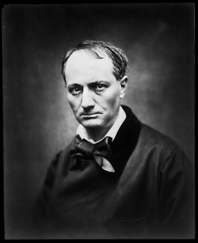Porträt des Dichters Charles Baudelaire von Etienne Carjat