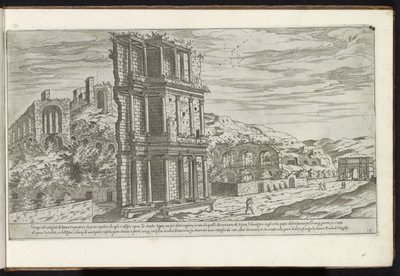 Septizonium te Rome von Etienne Duperac