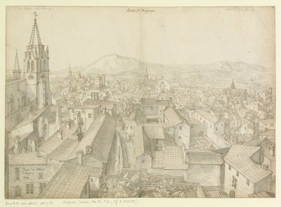 Teil des Colleges von Avignon, 1617: Teil von Avignon von Etienne Martellange