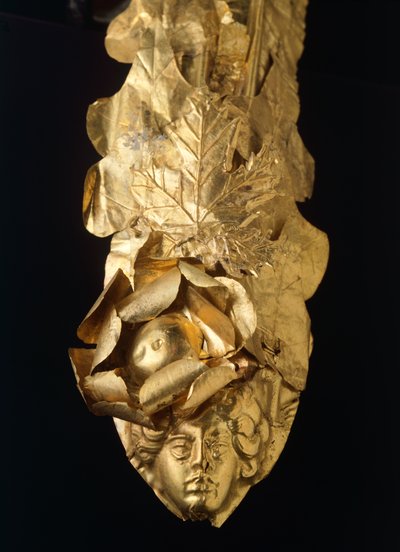 Diadem (Krone) aus Spina (Emilia Romagna). Etruskische Zivilisation, 4. Jahrhundert v. Chr. von Etruscan