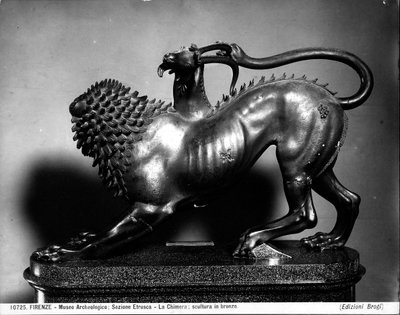 Der verwundete Chimära von Bellerophon von Etruscan Etruscan