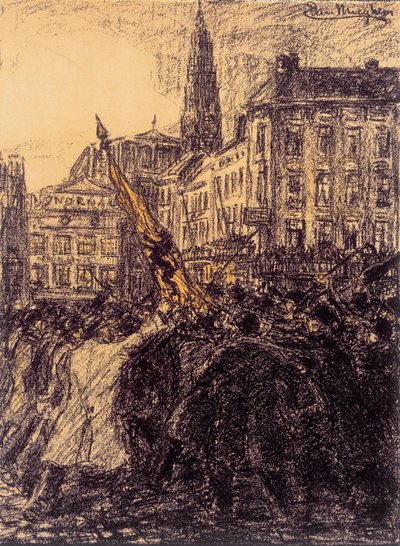 Drei Februar 1918 von Eugeen van Mieghem