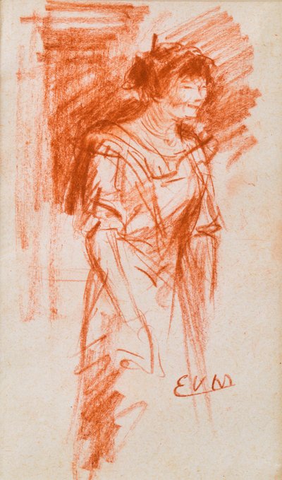 Elegante Dame von Eugeen van Mieghem