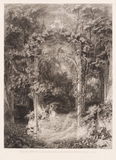 Das Waldfräulein von Eugen Napoleon Neureuther