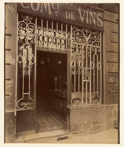 Cabaret, 10 rue du Four von Eugène Atget