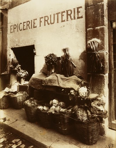 Lebensmittelgeschäft Fruterie von Eugène Atget