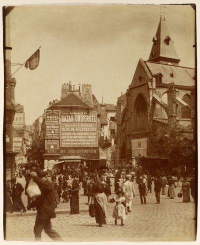 [Place Saint-Médard] von Eugène Atget