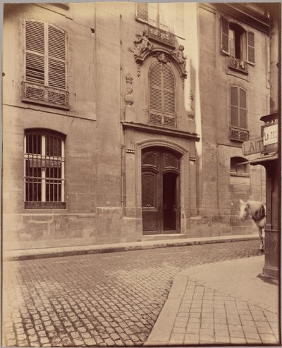 Pfarrhaus Saint-Merri, Rue de la Verrerie von Eugène Atget